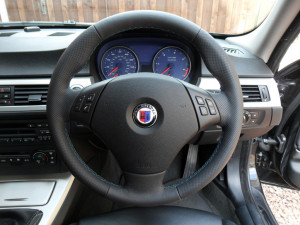 Bmw e90 alcantara steering wheel #5